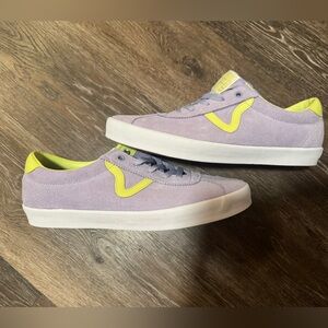 Vans Sport Low Caramella Lavender Suede Sneakers - Men’s 10